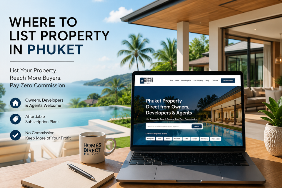 Where to List Property in Phuket: A Better Way to Sell Real Estate Without Paying Commission
